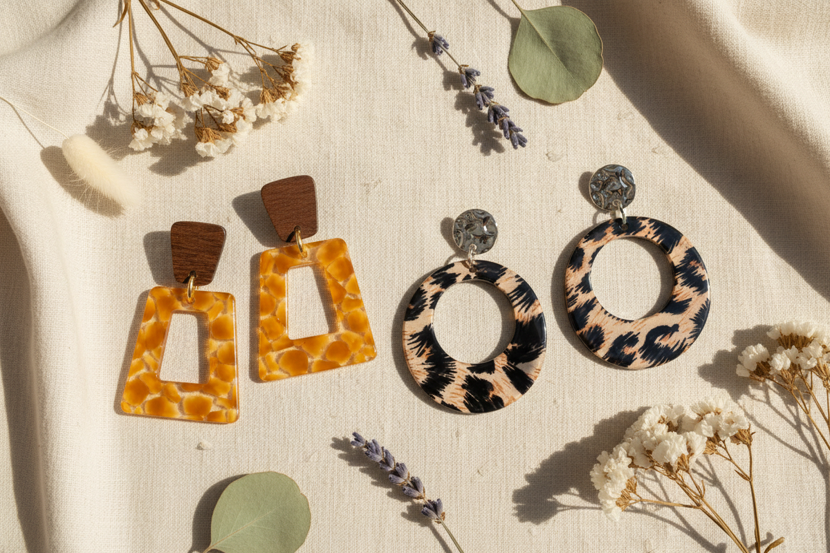 Boucle d'oreille animal