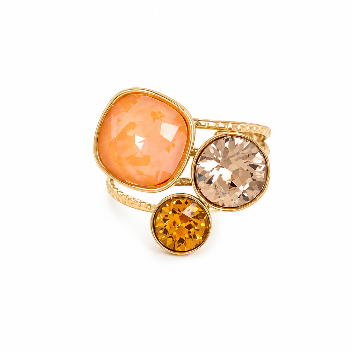 Bague Cristaux Swarovski Elora
