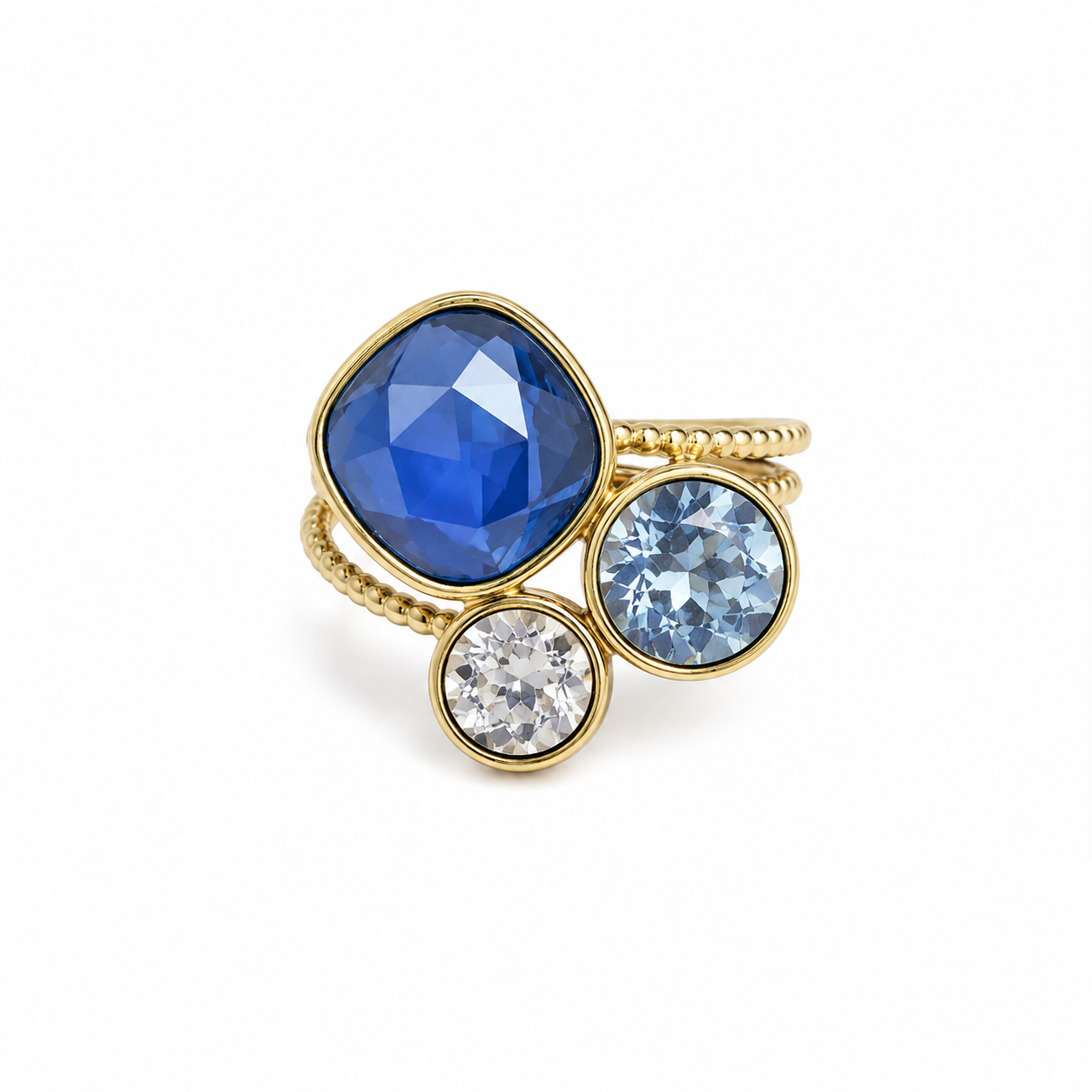 Bague Cristaux Swarovski Elina
