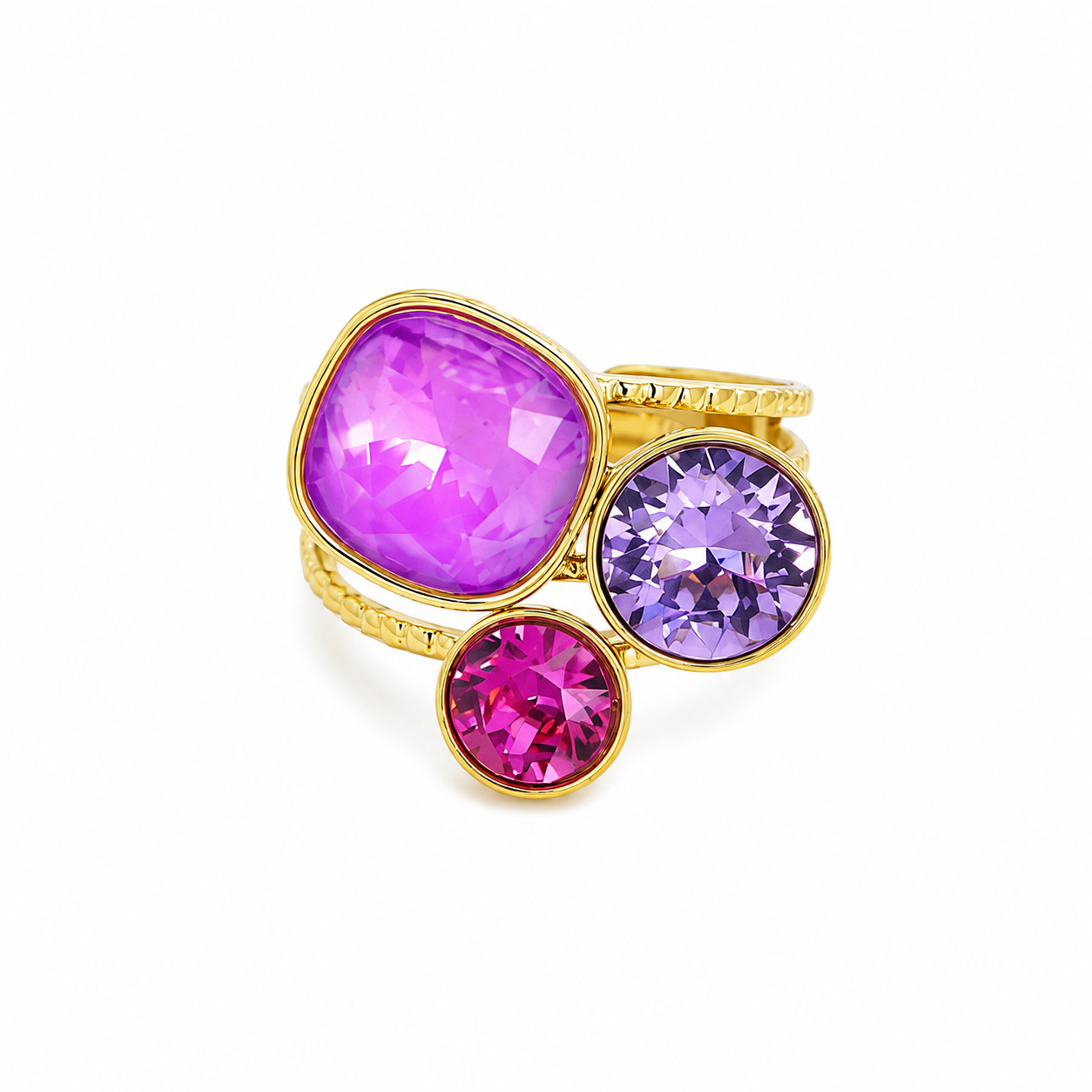 Bague Cristaux Swarovski Enora