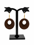 Boucle d'oreille Moka