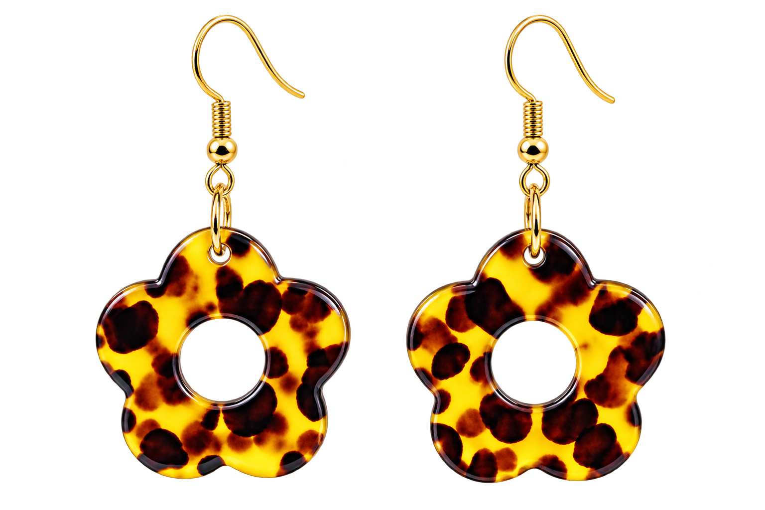 Boucle d'oreille Féline