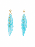 Boucle d'oreille Aqua