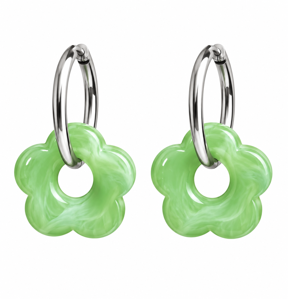 Créole Fleur vert