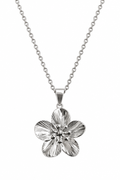 Collier Sakura – Pendentif Fleur Délicat en Acier Inoxydable
