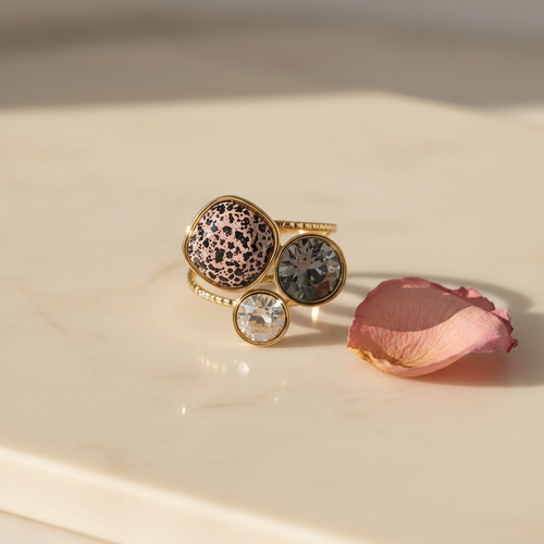 Bague Célia – Cristaux Swarovski | Bijou cadeau femme